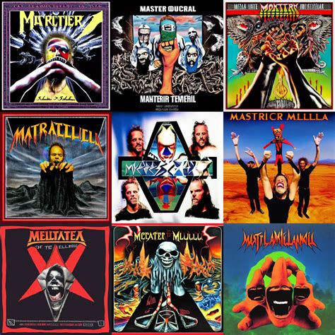 Metallica Album Art