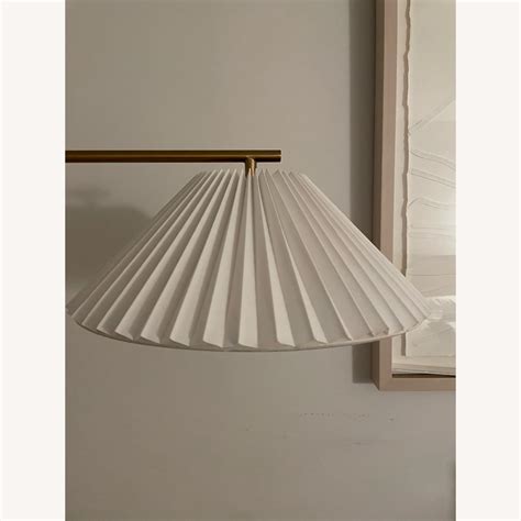 Anthropologie Harriet Pleated Floor Lamp - AptDeco