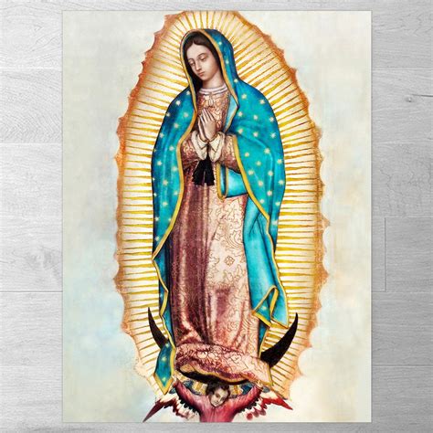 Our Lady of Guadalupe Art Print - RL George Studio