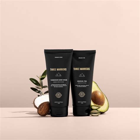 Three Warriors: Fake Tan & Scrubs | Natural & Organic