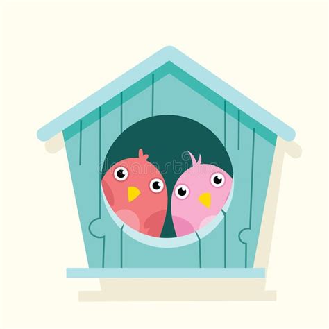 bird house illustration