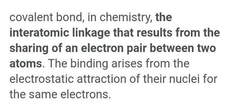 what is the meaning of covalent bond. are ha but ur std im telling ...