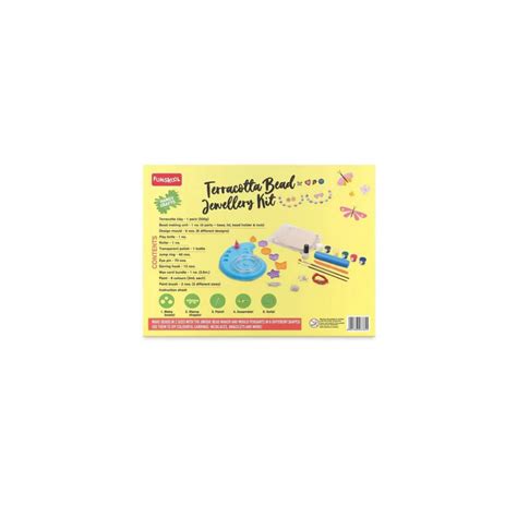 Funskool Handycraft Ne Terracotta jewellery Kit (Multi color) – Rainbow ...