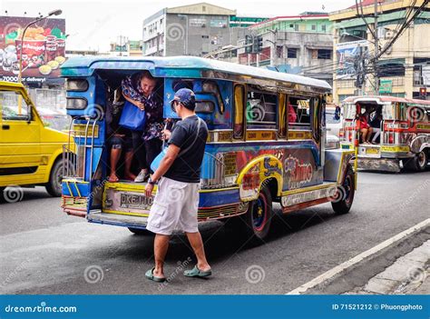 Jeepneys on Street in Manila, Philippines Editorial Photography - Image ...