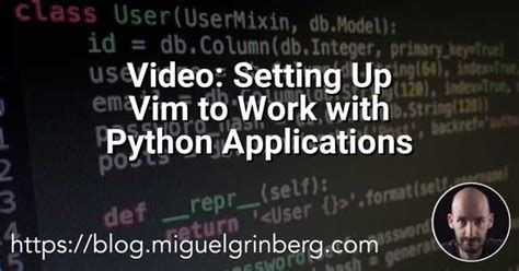 Image result for Vim Setup Python Mac