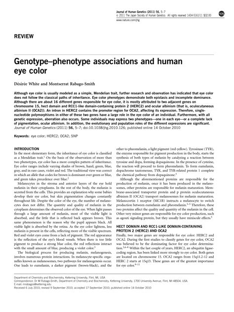 Image result for Phenotype Example