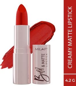 MILAP Bold & Matte Lipstick With Creamy Matte Finish & Luxurious ...