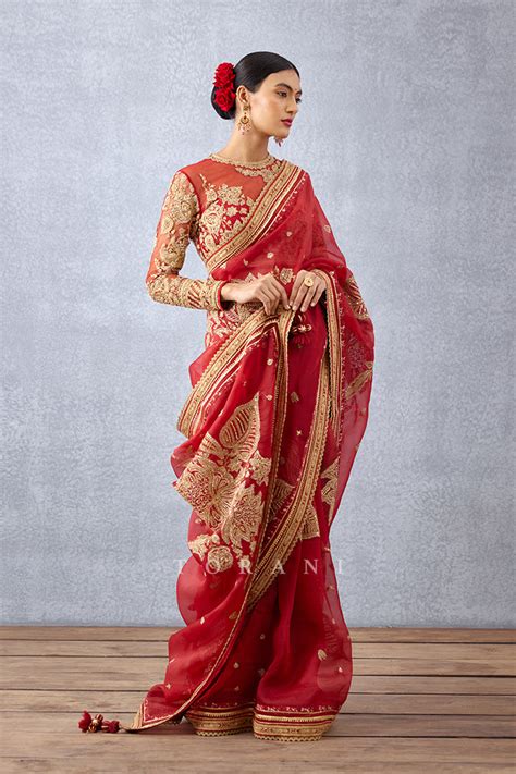 Sindoori Taashi Saree – Torani India