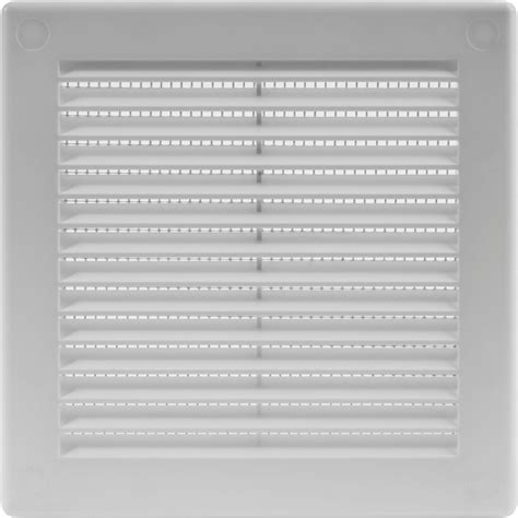 Vent Systems 4.5" x 4.5" Inch (Opening Dimensions) Plastic White Soffit ...