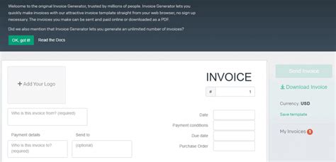 Image result for Amazon Invoice Generator