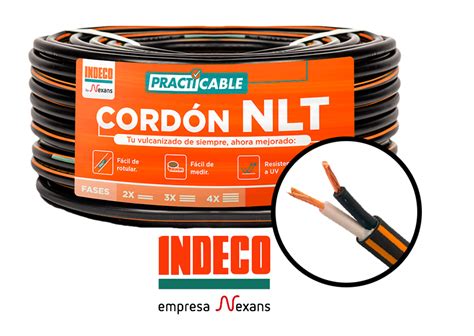 CABLE VULCANIZADO 2X12 AWG INDECO 100MTS - Loganelectric