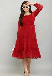 Red Party Dress - Buy Red Party Dress online at Best Prices in India ...