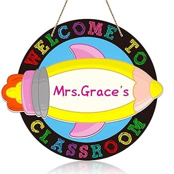 Personalized Classroom Sign Personalized Teacher Door Sign, Teacher ...