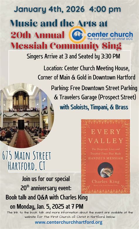 20th Annual Greater Hartford Messiah Community Sing and Concert, 60 ...