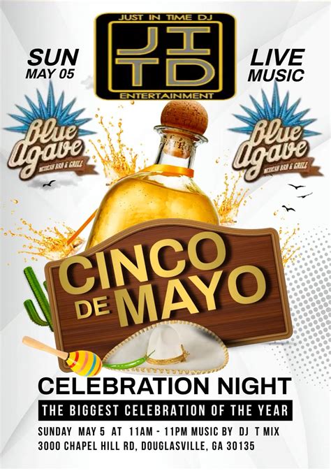 Cinco de Mayo, Blue Agave Mexican Bar &, Douglasville, 5 May 2024 ...