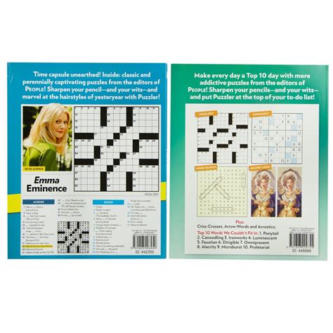 People Puzzler Crossword - Printable Crossword