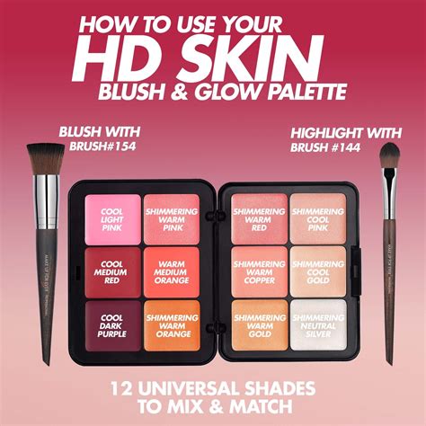 HD Skin Blush & Glow Palette • 25