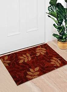 Buy Saral Home Heavy Duty Coir Mat (Red, 45X60 cm) Online at Low Prices ...