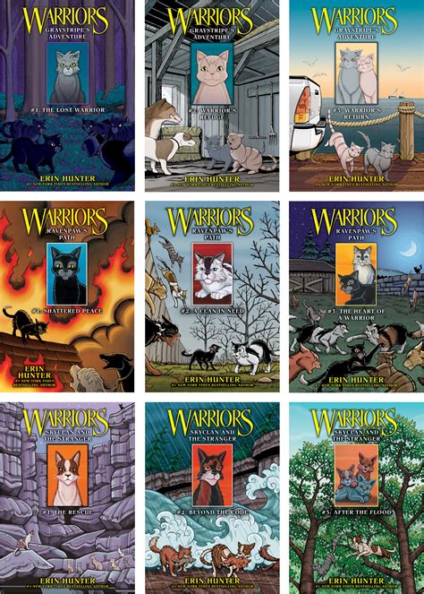 Warriors - Graphic Novels - 9 Titles – kids-reference.com