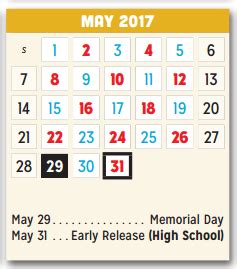 Black Elementary - School District Instructional Calendar - Mesquite ...