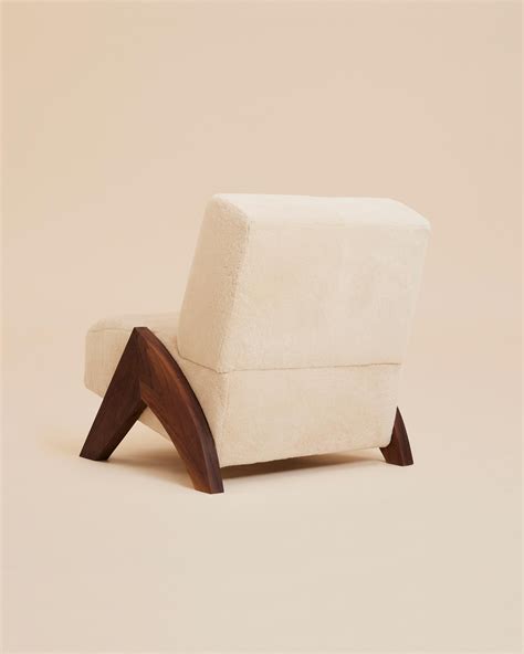 The Enzo Shearling Chair and Ottoman by Arjé For Sale at 1stDibs | enzo ...