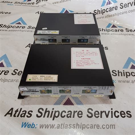 HYUNDAI MSU-112C MOTOR CONTROL UNIT – Atlas Shipcare Services