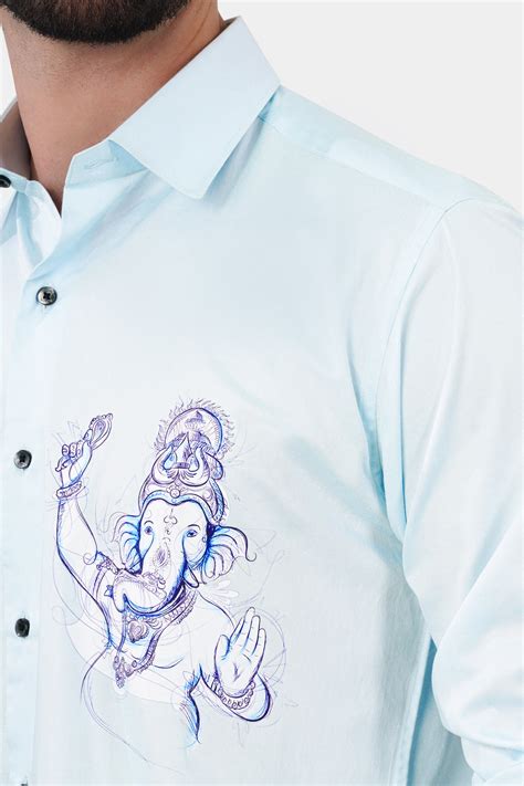 Best Ganesh Printed Shirt To Wear On Ganesh Chaturthi
