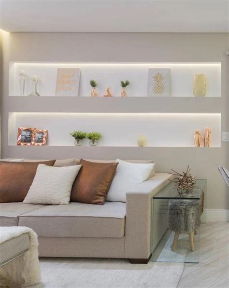 ράφια από γυψοσανίδα για το σαλόνι38 | Τεχνοτροπίες Και Διακόσμηση