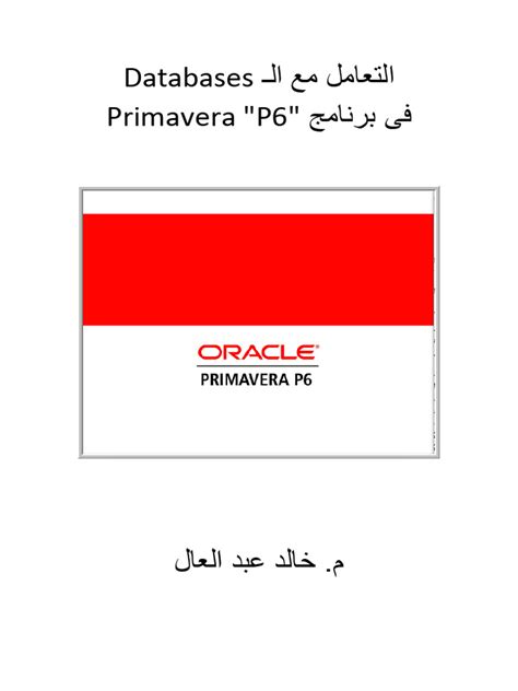 Image result for P6 Database