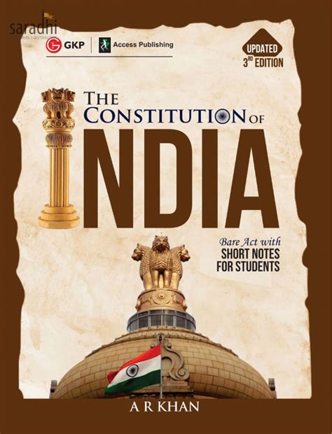 The Constitution of India Bare Act with Short Notes for Students : AR ...
