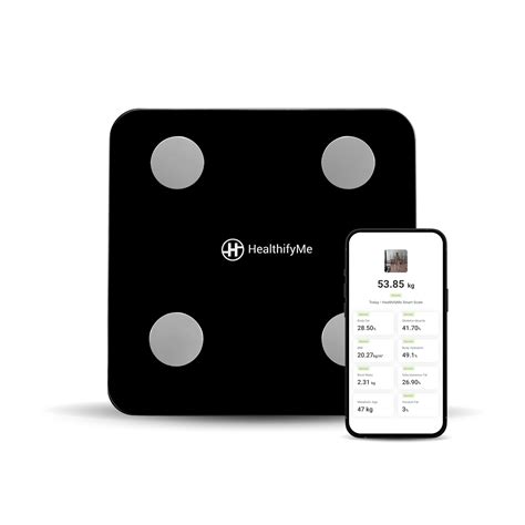 HealthifyMe Smart Scale | Track 11+ Key Body Metrics | 1 Month ...