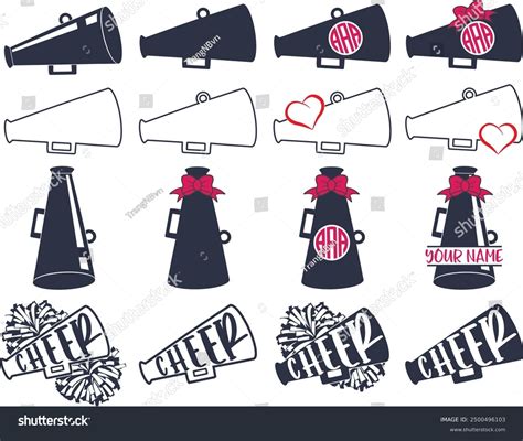 Cheerleading Clipart Megaphone Cheer Megaphone Free Vector Clipart