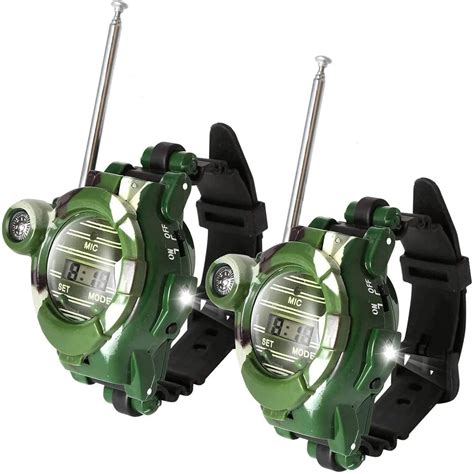 Walkie Talkies Watch,7 in 1 Digital Watch Walkie Talkies, Kids Walkie ...