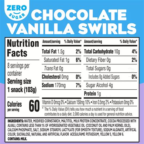 Jell-O Sugar Free Chocolate Vanilla Swirl Pudding Snacks - Shop Pudding ...
