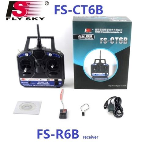 Buy FlySky FS-CT6B 6 channel 2.4 GHz Transmitter and Receiver