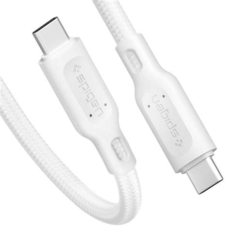 Spigen USB-C to C 3.2 Gen 1 Cable Official E-Mark, 100W & 5Gbps ...
