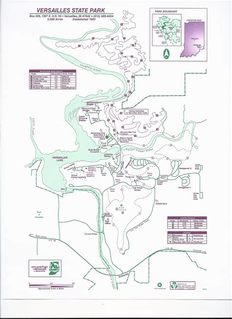 Versailles State Park Photos