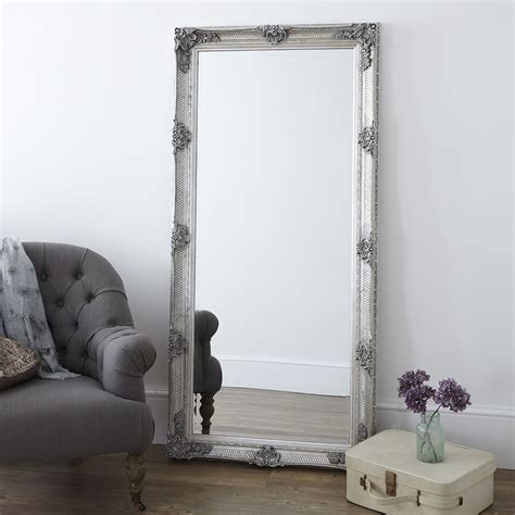 15 Collection of Silver Floor Standing Mirror