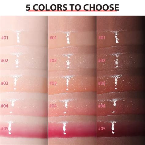 Buy ZCMN Hydrating Lip Gloss Plumping Lip Oil Tinted Lip Balm Lip Care ...