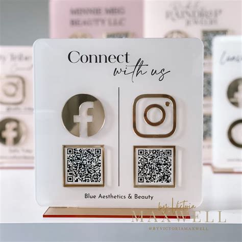 Image result for Facebook QR Code Sign