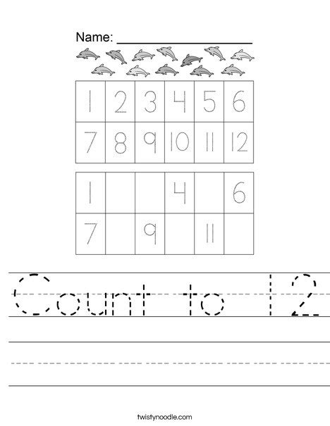 Image result for Counting Numbers 12