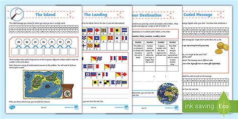 Treasure Hunt Problem Solving Challenge (teacher made)