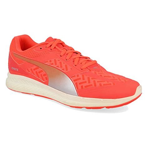 Buy Puma Men's Ignite Pwrcool Fiery Coral Mesh Running Shoes - 9 UK ...