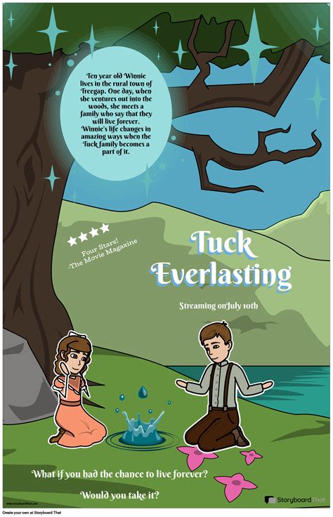 Movie Poster of Tuck Everlasting Storyboard por lauren