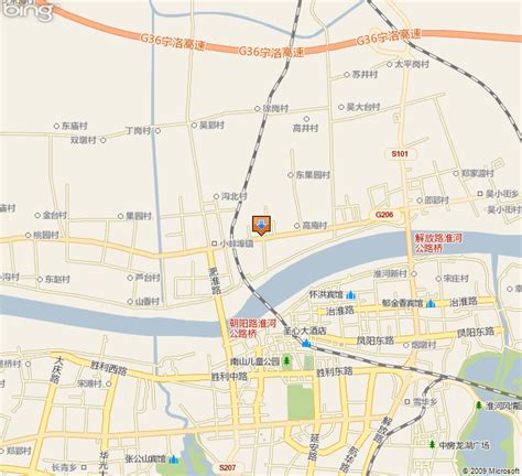 蚌埠市淮上区地图