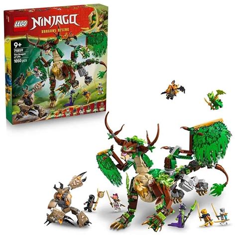 LEGO NINJAGO The Dragon of Life - Dragon Toy - Building Set with 8 ...