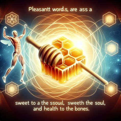 Proverbs 16:24 Devotional: Sweetness in Our Speech: The Healing Power ...