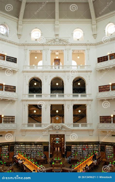 Vertical Shot of the Inside the Victoria State Library in Melbourne ...