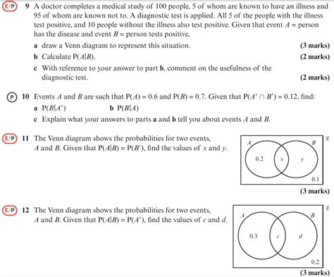 Image result for A Levels Maths Conditional Probability