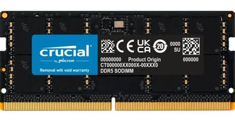 Crucial 48GB DDR5 5600Mhz SO-DIMM Laptop Memory